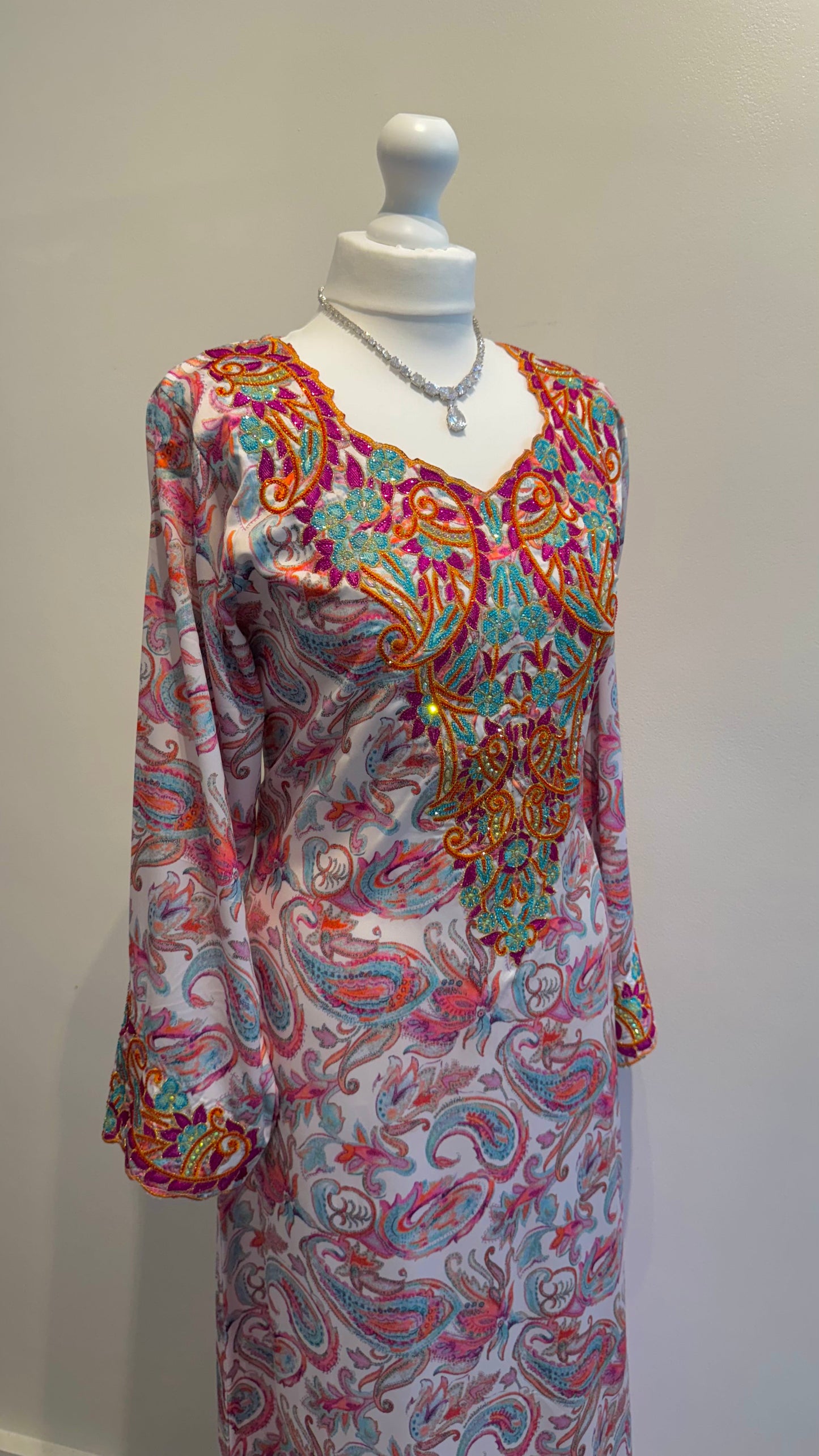 Paisley Dream (Coral & Pink)