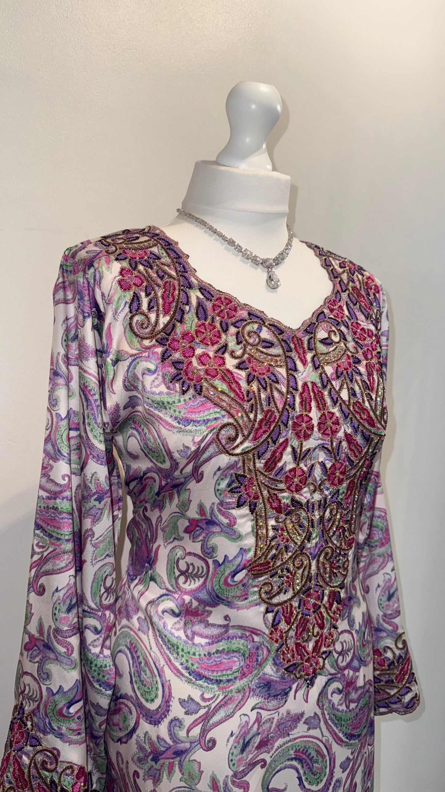 Paisley Dream (Plum & Mint)