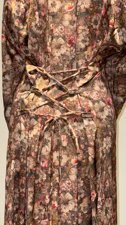 Arielle in Desert Bouquet (Pure Silk)