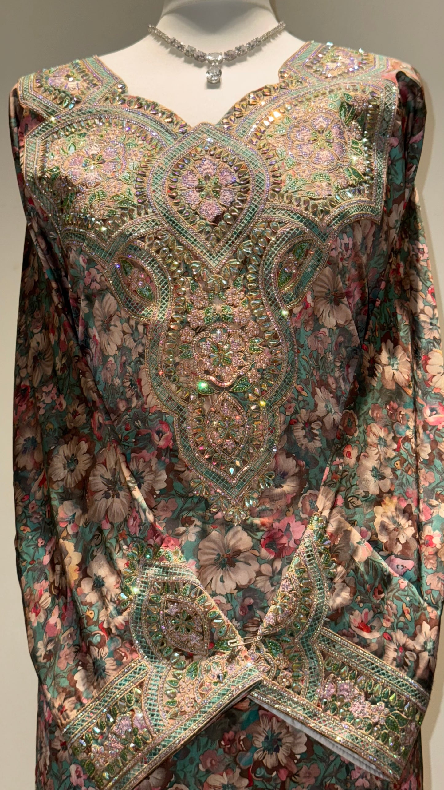 Arielle in Tiffany (Pure Silk)