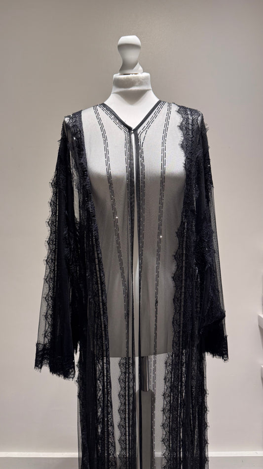 Laila Tulle Abaya