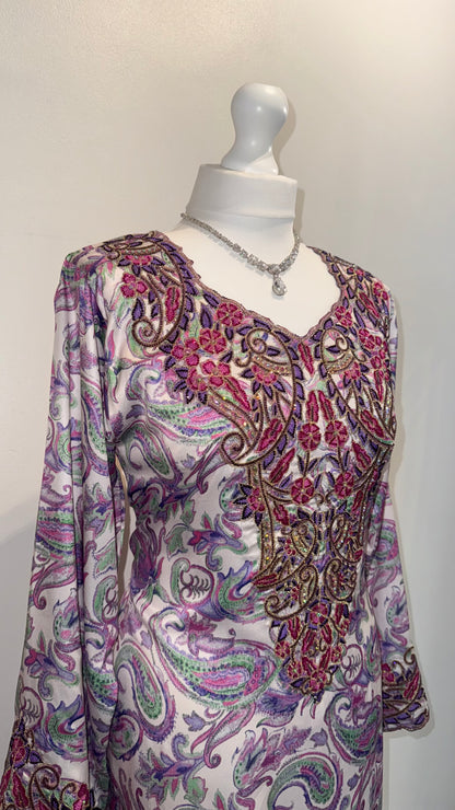 Paisley Dream (Plum & Mint)