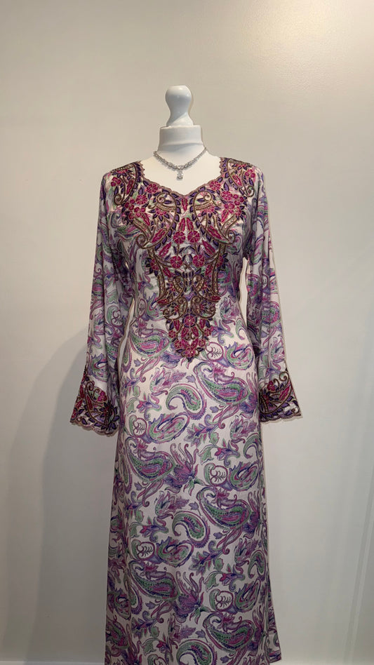 Paisley Dream (Plum & Mint)