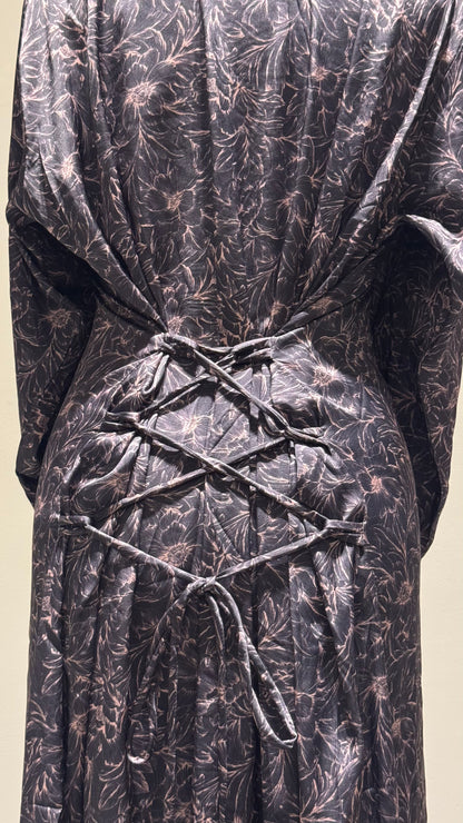 Mahira in Onyx (Pure Silk)