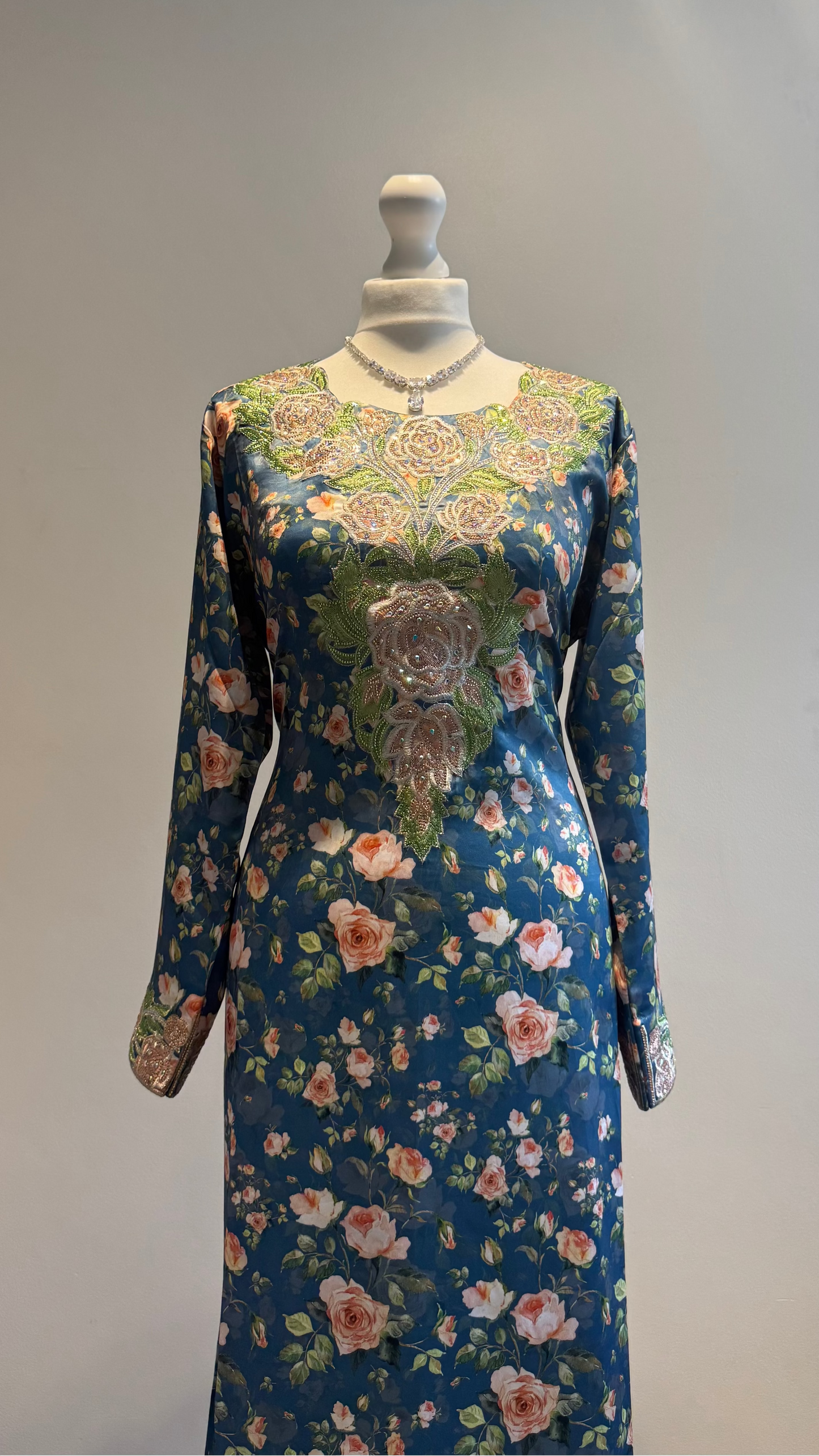 Forever Rose in Vintage Teal