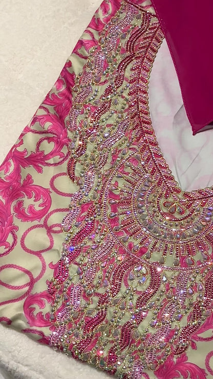 Versailles Cerise (Unstitched)