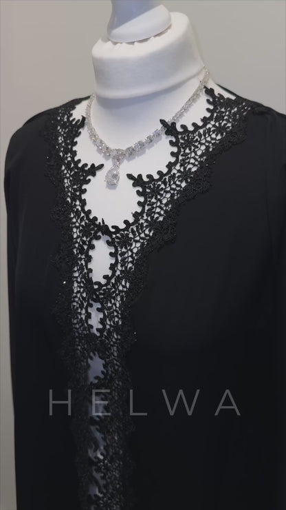 HELWA Dentelle Abaya