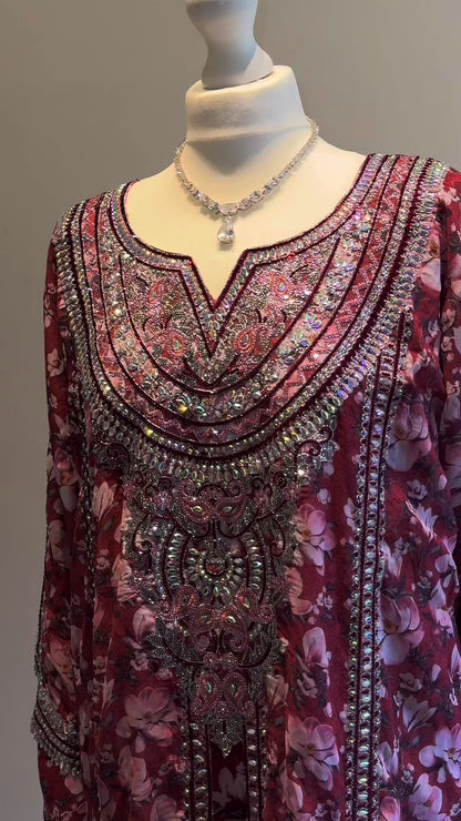 Reem in Garnet